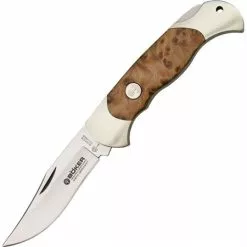 Boker Tree Brand Knives Boker 112002TH Thuya Wood Lockback Folding Pocket Knife