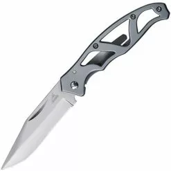 Gerber Knives Gerber 8485 Mini Paraframe Framelock Folding Pocket Surgical Stainless Knife With Stainless Skeletonized Handles