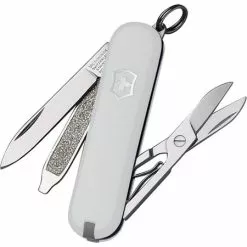 Swiss Army Knives Swiss Army 062237X7 Army Folding Pocket Knife With Classic White Handle