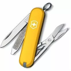 Swiss Army Knives Swiss Army 062238033X1 Army Folding Pocket Knife With Classic Yellow Handle