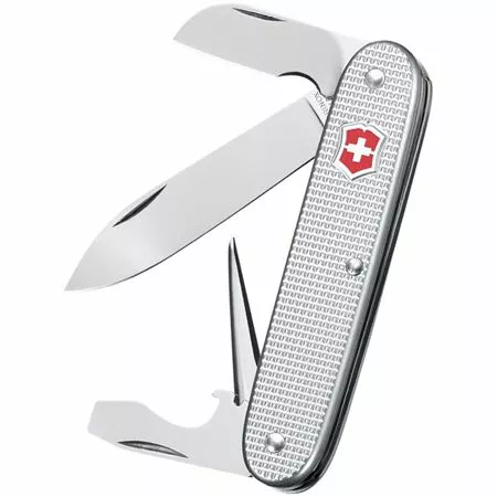 Swiss Army Knives Swiss Army 0812026033X1 Electrician Folding Pocket Knife With Silver Alox Handle