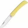 Case XX Knives Case 032 Sodbuster Jr Folding Pocket Knife With Yellow Handle