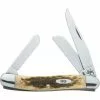 Case XX Knives Case 039 Medium Stockman Folding Pocket Knife With Bone Handle