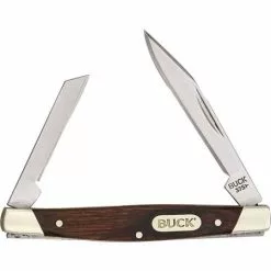 Buck Knives Buck 375 Deuce Folding Pocket Knife With Wood Handle