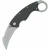 Smith & Wesson Knives Smith & Wesson CK33 Karambit Framelock Folding Pocket Matte Finish Blade Knife With Black G-10 Handles