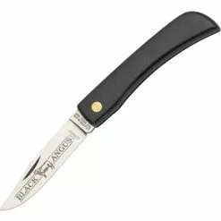 Robert Klaas Knives Robert Klass 43 Black Angus Folding Pocket Knife With Black ABS Handle