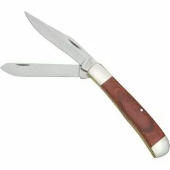 Bear & Son Cutlery Bear & Son 254R Trapper Folding Pocket Knife With Rosewood Handle