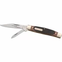 Schrade Knives Schrade 33OT Old Timer Middleman Jack Folding Knife With Sawcut Delrin Handle