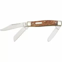 Schrade Knives Schrade 8OTW Old Timer Stockman Folding Pocket Knife With Ironwood Handle