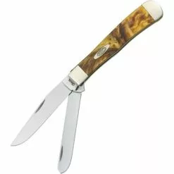 Case XX Knives Case 9254BR Trapper Butter Rum Pocket Knives With Corelon Handle