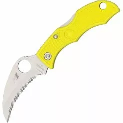Spyderco Knives Spyderco LYLS3HB Ladybug 3 Lockback Folding Pocket Knife