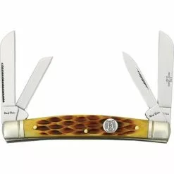 Rough Rider Knives Rough Rider 053 Congress Folding Pocket Knife With Jigged Bone Handle