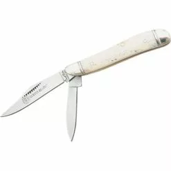Rough Rider Knives Rough Rider 112 Peanut Folding Pocket Knife With White Bone Handle
