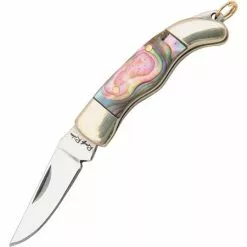 Rough Rider Knives Rough Rider 175 Miniature Folder Folding Pocket Knife With Abalone Handle
