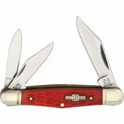 Rough Rider Knives Rough Rider 282 Whittler Folding Pocket Knife With Red Bone Handle