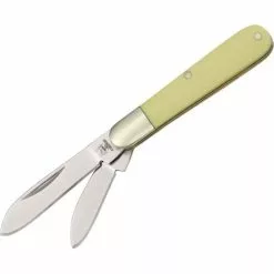 Rough Rider Knives Rough Rider 920 Mini Jack Folding Pocket Knife With Yellow Synthetic Handle