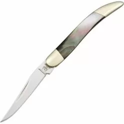 Rough Rider Knives Rough Rider 978 Mini Toothpick Folding Pocket Knife With Black Pearl Handle