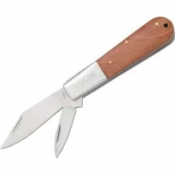 Rite Edge Knives Rite Edge CN210601 Barlow Folding Pocket Knife With Wood Handle