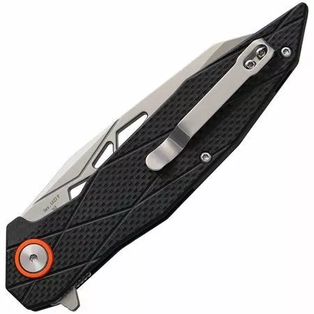 Artisan Knives Artisan 1827PBKF Cygnus Framelock Knife Black - Image 2