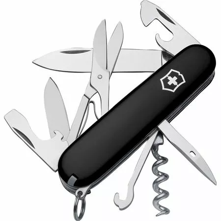 Swiss Army Knives Swiss Army 137033033X1 Climber Folding Pocket Knife With Black Handle