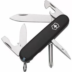 Swiss Army Knives Swiss Army 146033033X1 Tinker Black Folding Pocket Knife With Keyring