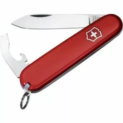Swiss Army Knives Swiss Army 02303X2 Bantam Red Folding Pocket Knife With Red Handle