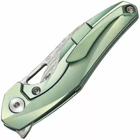 Bestech Knives Bestech 1810I The Reticulan Framelock Knife Green - Image 2