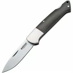 Boker Tree Brand Knives Boker 110624 Davis Classic Hunter Lockback Knife With Green Micarta Handle