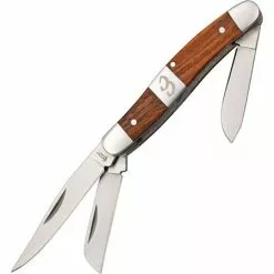 Cattlemans Cutlery Cattlemans 0001RW2 Stockyard Stockman Folding Pocket Knife With Rosewood Handle