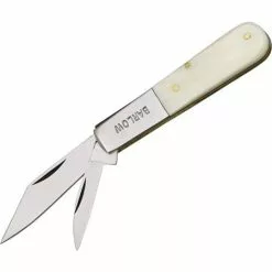 Pakistan Cutlery Pakistan 5023BO Barlow Folding Pocket Knife With White Bone Handle