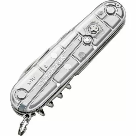 Swiss Army Knives Swiss Army 13603T7X2 Silver Tech Spartan Silver Folding Pocket Knife With Silver Tech Handle - Image 3