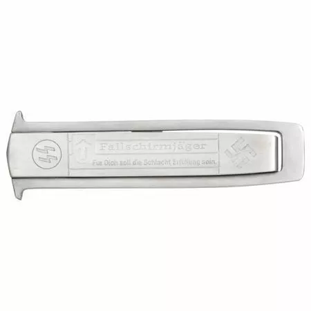 China Made MI1944 Paratrooper Dagger Fixed Blade Knife With German Artwork And Stainless Handle - Image 2