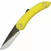 Svord Peasant Knives Svord Peasant 146 Mini Peasant Folding Pocket Knife With Yellow Polypropylene Handle