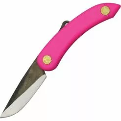 Svord Peasant Knives Svord Peasant 148 Mini Peasant Folding Pocket Knife With Pink Polypropylene Handle