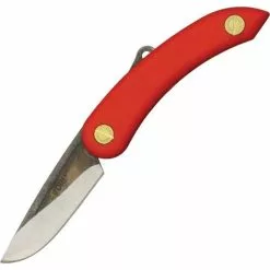 Svord Peasant Knives Svord Peasant 149 Mini Peasant Folding Pocket Knife With Red Polypropylene Handle