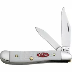 Case XX Knives Case 60188 Peanut Sparxx Series Folding Pocket Knife With Jigged Synthetic Handle