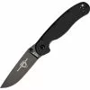 Ontario Knife Company Ontario 8861 RAT II Folder Black Linerlock Pocket Knife