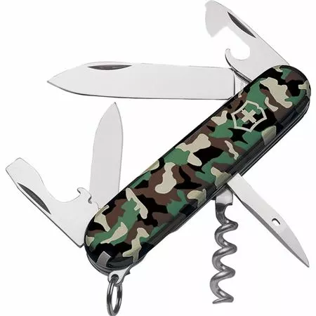 Swiss Army Knives Swiss Army 1360394033X1 Spartan Folding Pocket Knife With Camouflage Handle