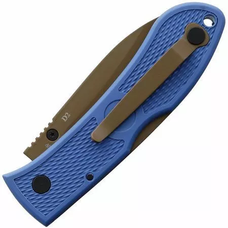 Ka-Bar Knives Ka-Bar 4062D2 Dozier Hunter Lockback Knife Blue - Image 2