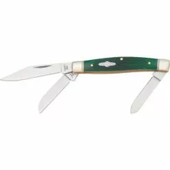 Rough Rider Knives Rough Rider 587 Stockman Folding Pocket Knife With Gunstock Bone Handle