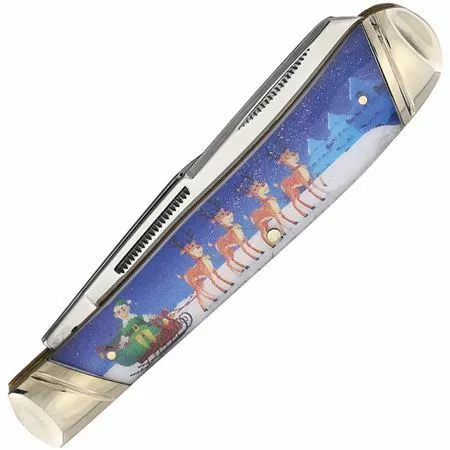 Rough Rider Knives Rough Rider 2392 Christmas Trapper 2021 - Image 2