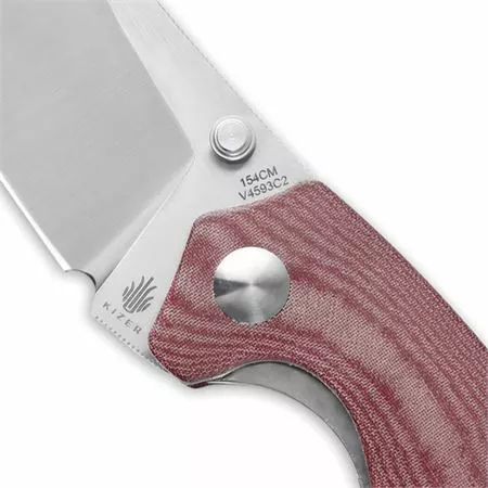 Kizer Cutlery & Knives Kizer 4593C2 Towser K Knife Red - Image 5
