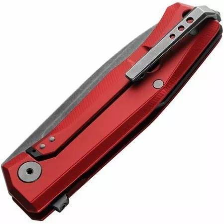 Lion Steel Knives Lion Steel T01ARB Myto Framelock Aluminum Red - Image 2