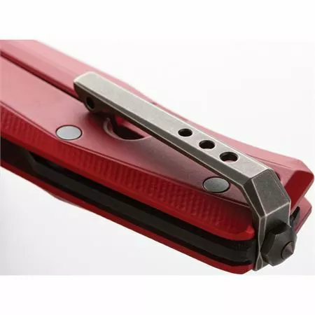 Lion Steel Knives Lion Steel T01ARB Myto Framelock Aluminum Red - Image 4