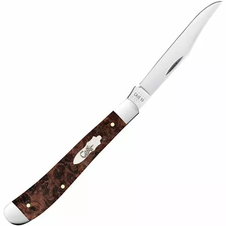 Case XX Knives Case 64063 Slimline Trapper Maple Burl - Image 3