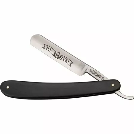 Timor Straight Razor Knives Timor M550 Straight Razor With Ebony Wood Handle