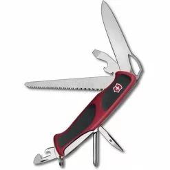 Swiss Army Knives Swiss Army 09663MCX2 Rangergrip Multi-Tool Folding Pocket Knife With Red And Black Nylon Handle
