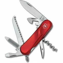 Swiss Army Knives Swiss Army 23813SEX4 Evolution Multi-Tool Folding Pocket Knife With Red Handle