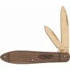 Case XX Knives Case 12028W Teardrop Wood Knife Kit Folding Knife With All Wood Construction
