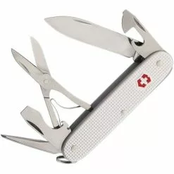 Swiss Army Knives Swiss Army 0823126 Pioneer X Silver Alox With Aluminum Silver Handle